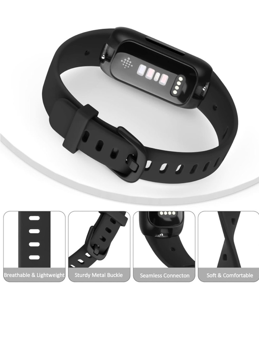 Authentic Fitbit Branded! Adjustable Replacement Strap for Fitbit Inspire 3!